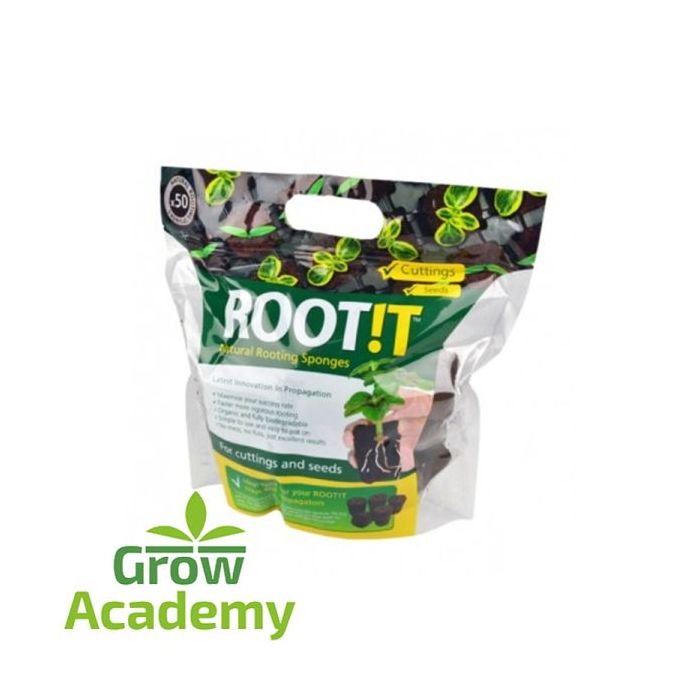 Root!T Natural Rooting Sponges 50 Refill Bag